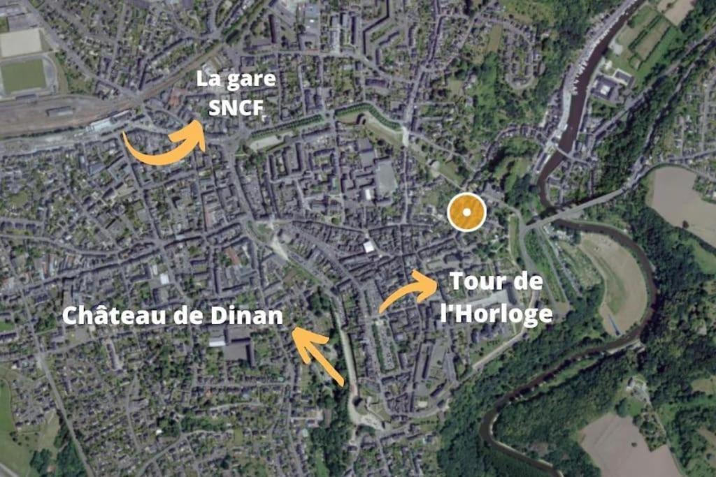 L'Horloge Apartman Dinan Kültér fotó